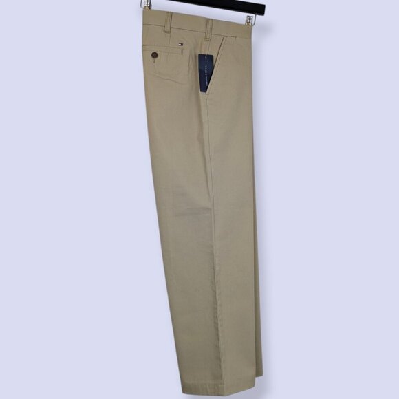 Tommy Hilfiger Tailored Fit Khaki Pants - Picture 3 of 8